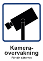 Kameraövervakning för din säkerhet