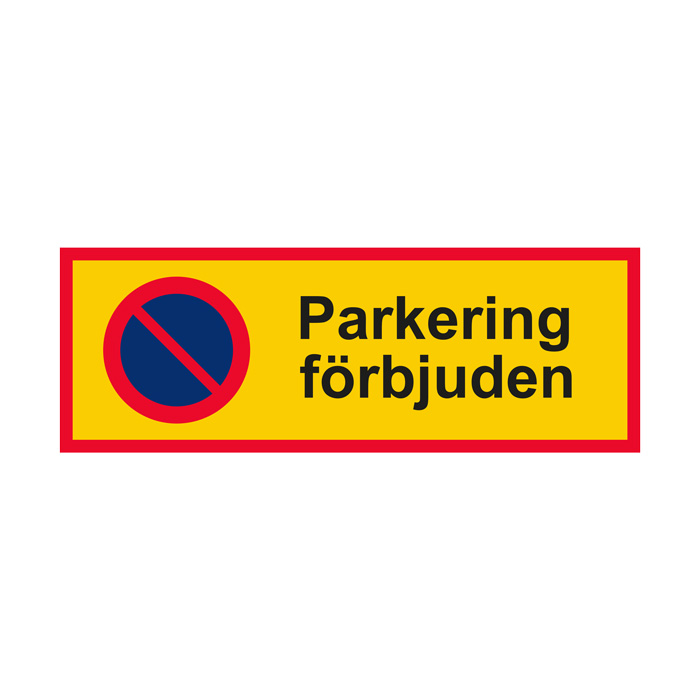 Parkeringsskyltar