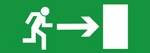 Nödutgång Standard - höger
