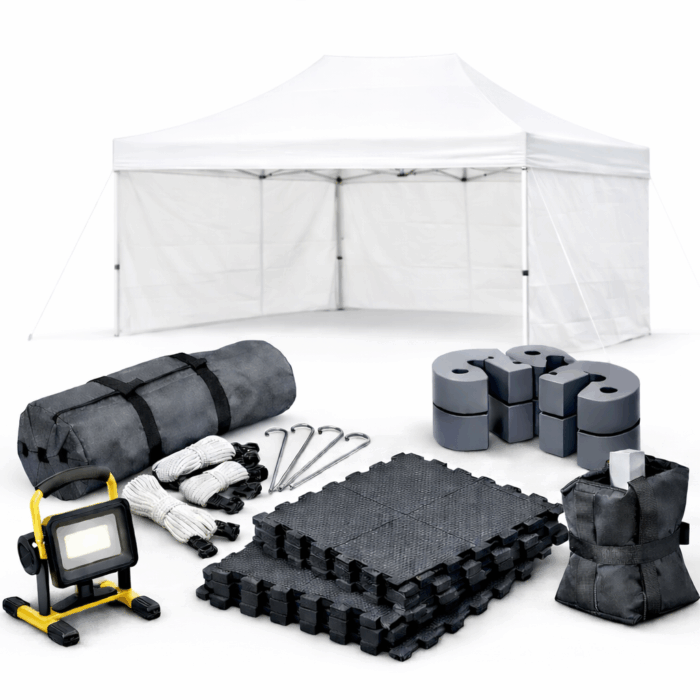 Tillbehör till pop-up-tält
