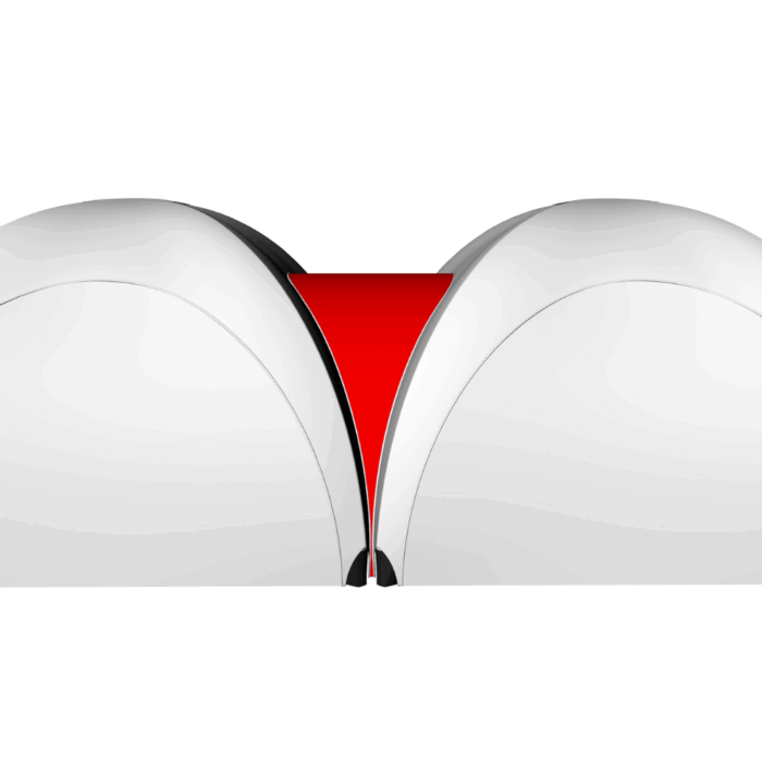 Mellankoppling VENTO tält