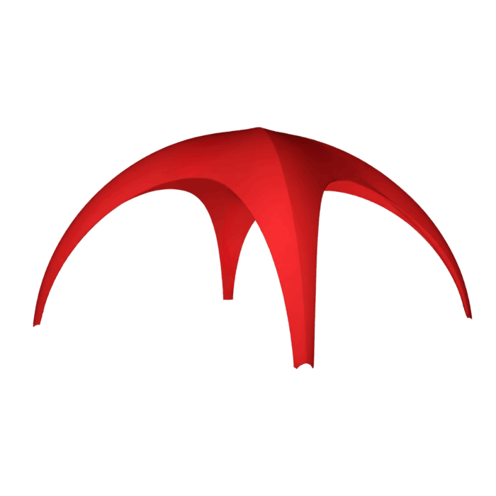 Utbytbart tak VENTO tält