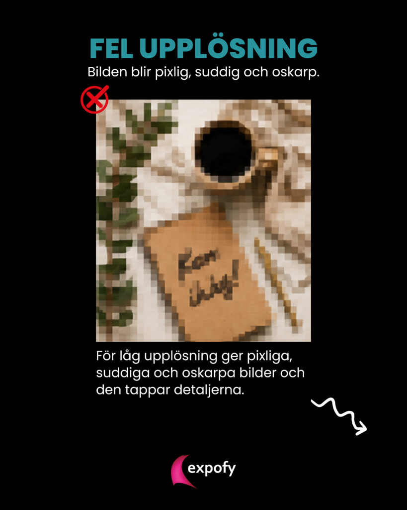 Fel upplösning
